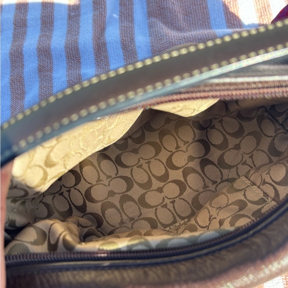 Coach Brown Leather Purse - Picture 5 of 5